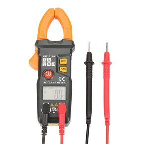 Jeanoko Digital Meter Multimeter, PEAKMETER PM2016A/S Digital Clamp Multimeter 6000 Counts AC Volt Amp Ohm Hz Meter(PM2016A)