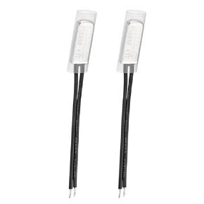 KSD9700 NC 110C Temperature Control Switch Thermostat Thermal Protector Switch - Normally Close/250V 5A/Metal/2Pcs