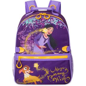 Disney Store Official Disney Princess Toddler Backpack for School Girls and Boys | Kindergarten Elementary Kids Backpack | Disney Backpack | Kids - Medium (16" tall)