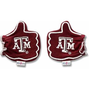 Day1Fans Officially-licensed Protective Baby Mittens (Texas A&M Maroon, 4-18 Months, Texas A&M Aggies)