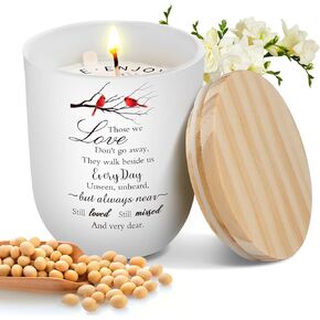 Norme Sympathy Candle Gifts Sympathy Gifts for Loss of Loved Memorial Candle Thoughtful Condolences Grief Gifts Sympathy Candle Bereavement Gifts Remembrance Candle for Your Loss (sympathy)