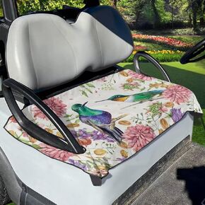 Summer Golf Cart Seat Towel, Male & Female Fashion Seat Protector, Golf Cart Accessories