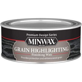Minwax 401140000 Finishing Wax, Grain Highlighting
