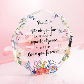 Grandma Gifts for Grandma Acrylics Grandma Birthday Gifts for Grandma for Grandama Mothers Day Great Grandma Gifts for Grandma Gift for Grandma Grandmothers Day Gifts
