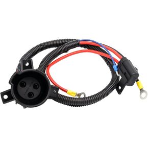 Golf Cart Charger DC Receptacle for 2014-UP Club Car Precedent/Tempo Electric OEM# 105137401