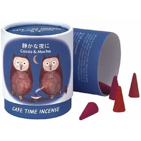 Cafe Time Incense - Quiet Evening 10 Cones by NIPPON KODO Japanese Quality Incense Since 1575