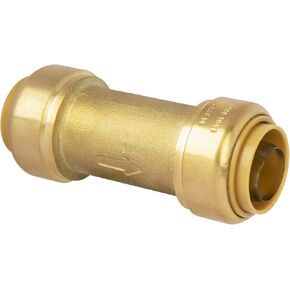 12-Pack 1/2" Push to Connect 90 Degree Elbow for PEX, Copper, CPVC Pipe, Brass Plumbing Fitting with Upgraded Stiffener