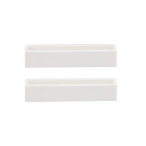 uxcell Alumina Crucible Boat 4.5ml Sample Holder Furnaces 63x13x13mm 2pcs