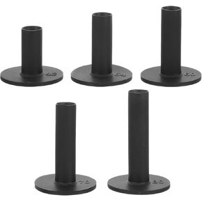 5pcs Golf Pins Rubber Tees for Golf Mats Rubber Golf Tee Holder Flexible Golfs Tees Driving Range Tee Golf Balls Trays Professional Golfs Tees Dedicated Simulator