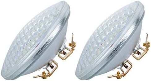 PAR36 LED Landscape Bulb 6W 3000K Warm White, AC/DC12V, 700Lumens PAR 36 36W Halogen Equivalent, Waterproof, PAR36 LED Flood Light (2 Pack) in Saudi Arabia