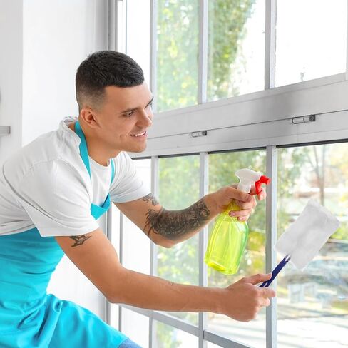 100 PCS Disposable Duster Refills Compatible with Swiffer Duster, Replacement Thickened Duster Refills & 2 Handle, Heavy Duty Multi Surface Duster Refills for Home, Office, Blinds, Ceiling Fans in Saudi Arabia