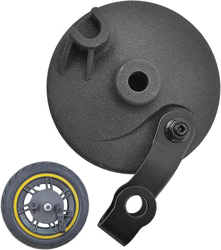 YBang غطاء فرامل محور العجلة الأمامية لـ Segway Ninebot Max G30/G30 II/G30LE وسادة الفرامل المتكاملة ملحقات سكوتر كهربائي قطع الغيار in Kuwait