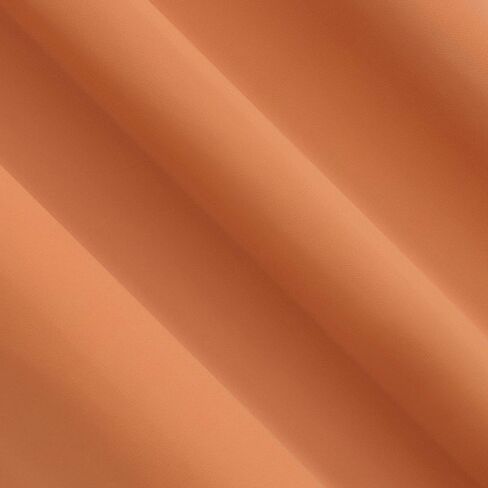 Sun Zero Halton Bright Vibes Total Blackout Grommet Curtain Panel, 40" x 84", Orange in Saudi Arabia