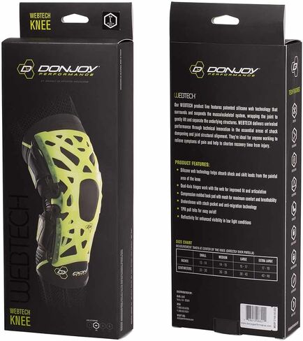 DonJoy Performance WEBTECH Knee Support Brace with Compression Undersleeve in Saudi Arabia