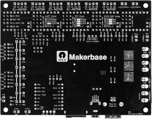 Makerbase MKS Robin Nano V3 32Bit 168 Mhz F407 3D Printer Control Board Motherboard Mainboard Replacement Parts TFT Touch Screen USB Printing VS Nano V2 (MKS TS35-R) in Saudi Arabia