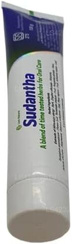 Ayurveda Fluoride- Free Herbal Sudantha Toothpaste 4.2 Oz /120 gm in Saudi Arabia