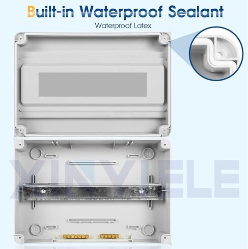 Waterproof Distribution Protection Box, ABS Plastic Breaker Electrical Box and Transparent Cover IP65, for Indoor Outdoor Wall Circuit Breaker (HT-2WAY) in Saudi Arabia