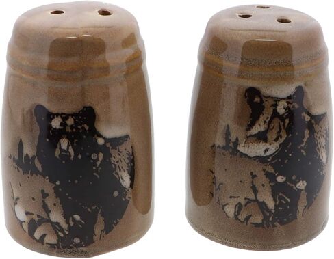 Animal Salt & Pepper Shaker Sets for Men Kitchen Home Décor - Bear in Saudi Arabia