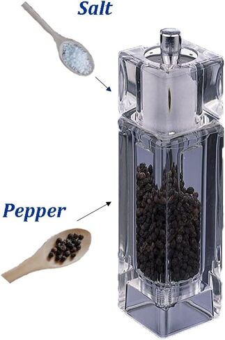 Huang Acrylic Salt Shaker and Pepper Mill in Kuwait