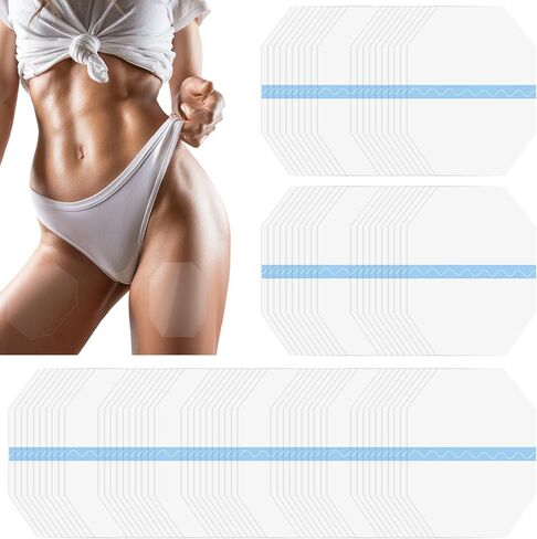 100 قطعة من شريط رفع الفخذ، شريط رفع الجلد، شريط للجسم للبشرة المترهلة، شريط مقاوم للماء للجسم للنساء والفتيات، لرفع الفخذين الداخليين in Kuwait
