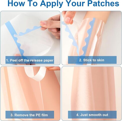 100 قطعة من شريط رفع الفخذ، شريط رفع الجلد، شريط للجسم للبشرة المترهلة، شريط مقاوم للماء للجسم للنساء والفتيات، لرفع الفخذين الداخليين in Kuwait