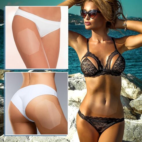 100 قطعة من شريط رفع الفخذ، شريط رفع الجلد، شريط للجسم للبشرة المترهلة، شريط مقاوم للماء للجسم للنساء والفتيات، لرفع الفخذين الداخليين in Kuwait