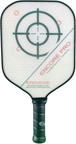 Engage Encore Pro Pickleball Paddle | USAPA Approved | Textured FiberTEK Fiberglass Face & ControlPRO Polymer Core in Saudi Arabia