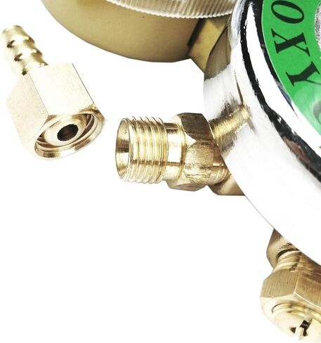 منظم الأكسجين خزان كبير قياس قطع الشعلة منظم المخرج 0-200PSI مدخل 0-4000PSI CGA 540 in Kuwait