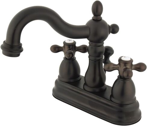 Elements of Design New Orleans EB1601AX Centerset Lavatory Faucet with Retail Pop-Up, 4-Inch, Polished Chrome in Saudi Arabia