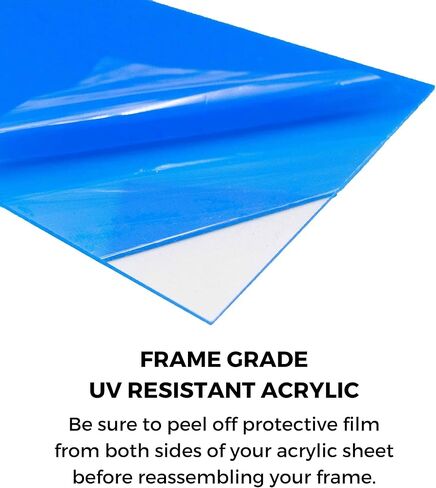 إطار من CountryArtHouse مقاس 5.5x8.5 باللون الأسود - مع أكريليك بالأشعة فوق البنفسجية، ودعامة وأدوات تعليق in Kuwait