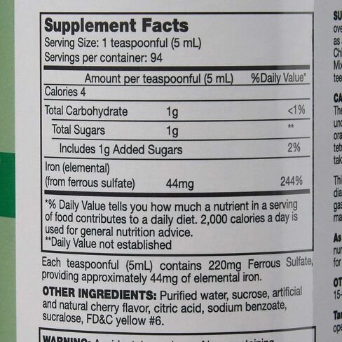 Geri-Care Iron Supplement in Saudi Arabia