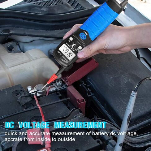 AIOMEST Pen Type Digital Multimeter, AI-38C Voltage Tester, Electric Voltmeter with AC/DC Voltage, Capacitance, Resistance, Diode and Audible Continuity Testing in Kuwait