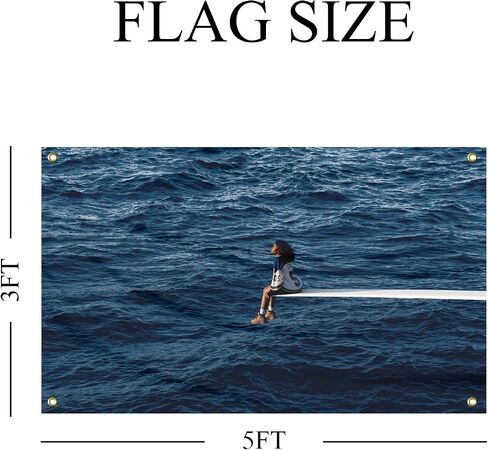 S-Z-A Flags SOS funny Tapestries 3x5ft music art cover funny with grommets for Decoration Living room and bedroom in Saudi Arabia