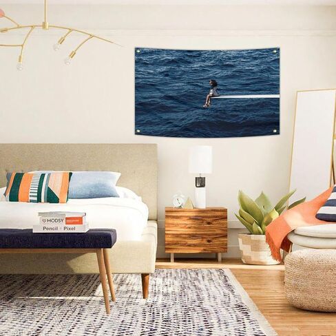 S-Z-A Flags SOS funny Tapestries 3x5ft music art cover funny with grommets for Decoration Living room and bedroom in Saudi Arabia