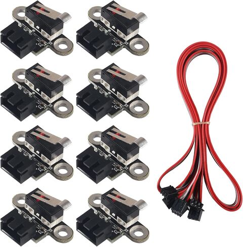 8pcs Endstop Mechanical Limit Switch with Cable for 3018-PROVer/3018-MX3/3018-PROVer Mach3 3D Printer Parts in Kuwait