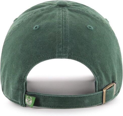 '47 NBA Unisex-Adult Clean Up Adjustable Hat Cap One Size Fits All (Milwaukee Bucks) Multi in Saudi Arabia