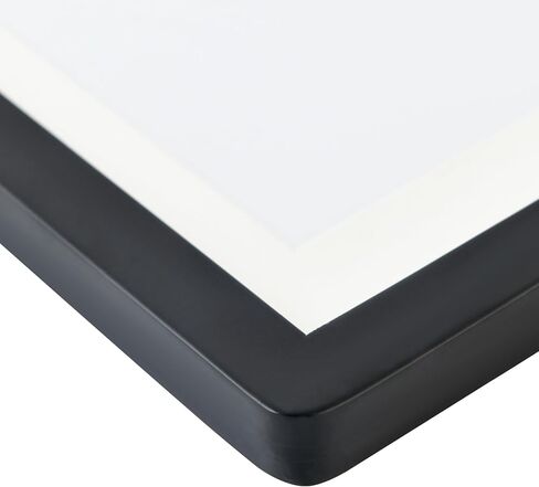 Black Minimalist Wood 5x7 Picture Frame with 3.5x5 Mat,Wall Hanging or Tabletop Display in Saudi Arabia