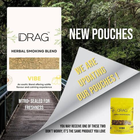 Herbal Smoking Blend - Drag (Blend of Exotic Flowers and Herbs) 10grams (0.35oz) (Dream) in Kuwait