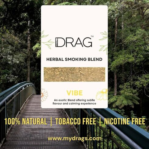 Herbal Smoking Blend - Drag (Blend of Exotic Flowers and Herbs) 10grams (0.35oz) (Dream) in Kuwait