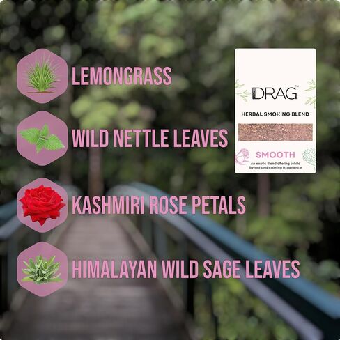 Herbal Smoking Blend - Drag (Blend of Exotic Flowers and Herbs) 10grams (0.35oz) (Dream) in Saudi Arabia