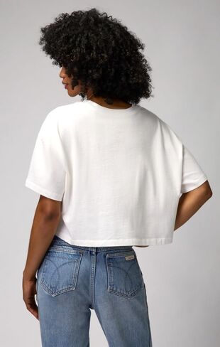 Spiritual Gangster Women's Yin Yang Kaylee Crop Tee in Saudi Arabia
