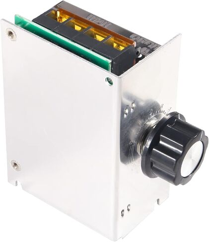 AC 220V 4000W High Power SCR Electronic Voltage Regulator 110V-220V Motor Speed Control Voltage Power Heat Regulator Governor Thermostat Dimmer(4000W) in Saudi Arabia