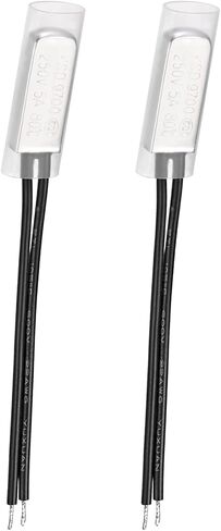 KSD9700 NC 110C Temperature Control Switch Thermostat Thermal Protector Switch - Normally Close/250V 5A/Metal/2Pcs in Saudi Arabia