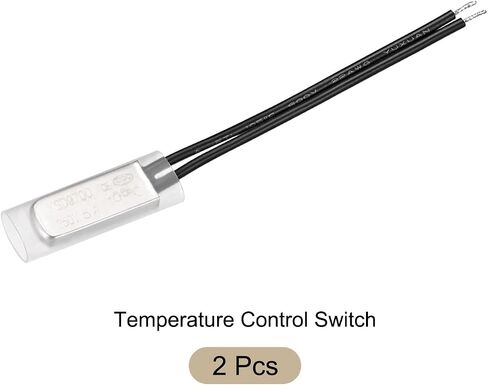 KSD9700 NC 110C Temperature Control Switch Thermostat Thermal Protector Switch - Normally Close/250V 5A/Metal/2Pcs in Saudi Arabia