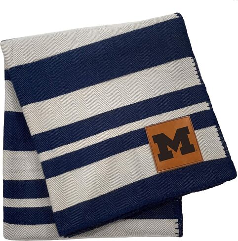 NCAA unisex-adult Acrylic Stripe Blanket in Saudi Arabia