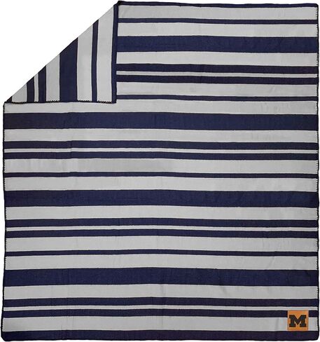 NCAA unisex-adult Acrylic Stripe Blanket in Saudi Arabia