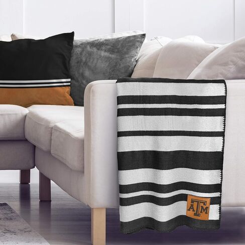NCAA unisex-adult Acrylic Stripe Blanket in Saudi Arabia