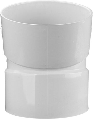 NDS 6P04 PVC كوع 22.5 درجة، 6 بوصة، لوصلات Hub X Hub Solvent-Weld، للاستخدام مع أنابيب الصرف الصحي والصرف مقاس 6 بوصات، أبيض in Saudi Arabia