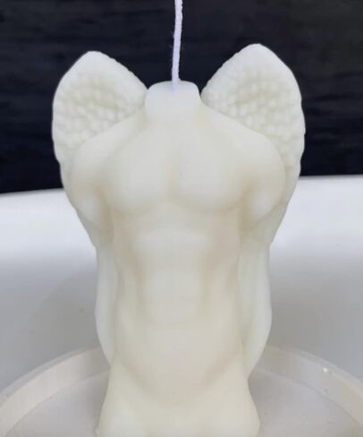 Body Winged Shaped Candles - 1 Pcs Body Handmade Soy Candle Female Man Body Shaped Candle - Winged Body Bust Candle - Woman Home Decoration for Bedroom Bathroom Aesthetic DecorationWinged Man Bust in Saudi Arabia