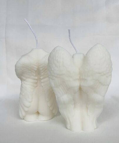 Body Winged Shaped Candles - 1 Pcs Body Handmade Soy Candle Female Man Body Shaped Candle - Winged Body Bust Candle - Woman Home Decoration for Bedroom Bathroom Aesthetic DecorationWinged Man Bust in Saudi Arabia